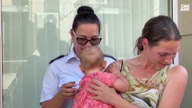 Полицаи спасиха бебе в критично състояние в Пловдив