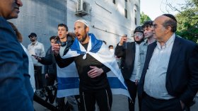 Пропалестинска демонстрация в Ню Йорк завърши със сблъсъци с полицията (СНИМКИ)