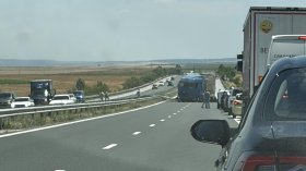 Катастрофа с трима загинали затвори АМ "Тракия" край Ямбол 