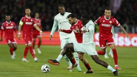 ЦСКА игра като равен с равен срещу "Монако", но загуби с 1:2 в Лигата на конференциите