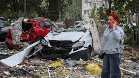 Огнена нощ в Киев: Руски ракети разтърсиха столицата, Украйна отвърна с удари край Москва