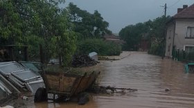 Проливен дъжд наводни врачанското село Лиляче