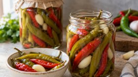 Рецепта за мариновани люти чушки в буркани