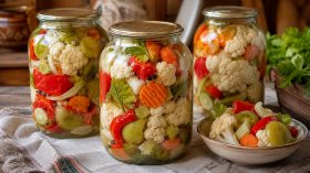 Рецепта за царска туршия в буркани - хрупкава и много вкусна