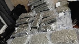 Полицията разби наркоапартамент в София, открити са 40 кг марихуана