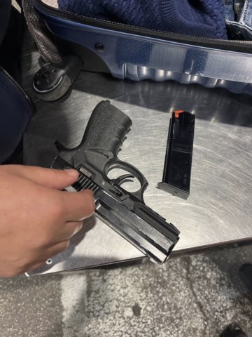 Контрабандни бойни пистолети и патрони откриха митническите служители на МП