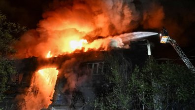 Русия удари с дронове жилищни сгради в Запорожие (СНИМКИ)