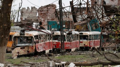 Ожесточени удари между Русия и Украйна: Пораженията в Мариупол, Суми и Москва в СНИМКИ