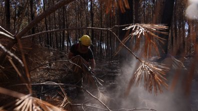 Франция гори: Огън и суша поставят страната на ръба (СНИМКИ)