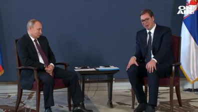 "Турски поток", Косово, орден за Вучич... Путин на посещение в Сърбия