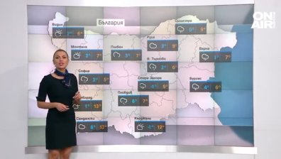 Облачен и дъждовен край на седмицата, ще прониква по-студен въздух