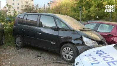 Пияният шофьор, смачкал 6 паркирани коли, остава в ареста за 72 часа