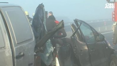 Злополучният участък на АМ "Струма" вече е отворен за движение