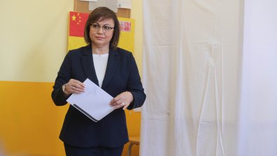 Лидерът на БСП също упражни правото си на глас