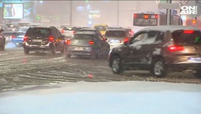 Снежният капан парализира столицата