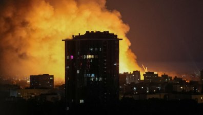 Мощна нощна руска атака към Киев