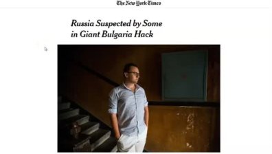 "Ню Йорк Таймс": Aтаката срещу НАП носи руски почерк