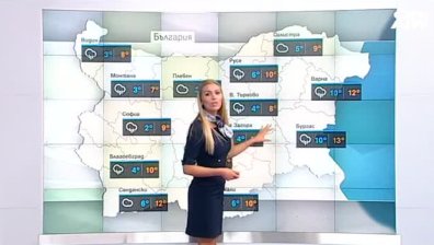 Седмицата стартира с по-меко време, на места - с дъждове