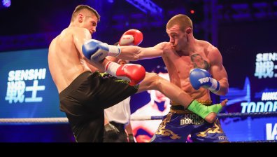 Световният шампион по муай тай Християн Корунчев излиза за победа на SENSHI 5