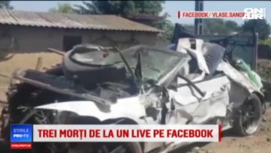 Направиха възстановка на катастрофа, след живо излъчване във Facebook