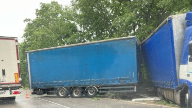 Катастрофа ограничи движението по пътя Видин - Монтана