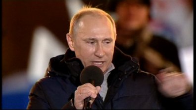 Путин и Медведев манифестират със синдикатите