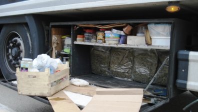 Във Видин арестуваха турски тираджия, превозвал близо 30 кг кокаин и марихуана