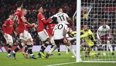Пестелив "Юнайтед" излъга с 1:0 "Астън Вила" и го изхвърли от ФА Къп