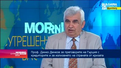 Проф. Д. Динков: При фалит Гърция може да търси помощ от Русия