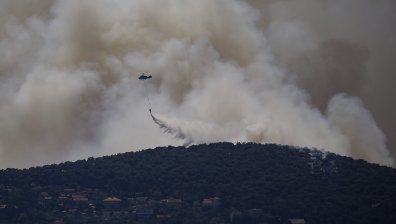 Огнен Ад в Мармарис: 1600 души и над 30 хеликоптера гасят горски пожар