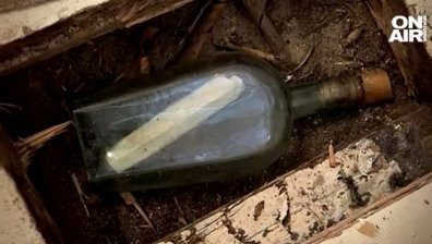 Водопроводчик откри 135-годишно уиски с послание в основите на къщата си