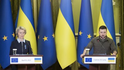 Фон дер Лайен: Русия е заплашена от разпадане, Украйна има европейско бъдеще