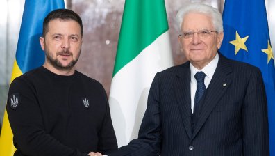 Зеленски в Рим: Важно посещение за нашата победа, Матарела: Ние сме на ваша страна