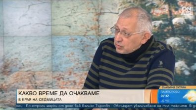 Синоптик: До дни градусите стават 15, в средата на февруари падат до минус 10