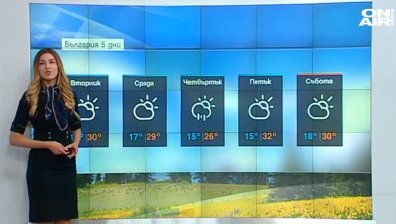 Топло време за първия учебен ден, облачно през уикенда