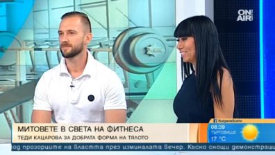 Теди Кацарова за тренировките и добрата форма на тялото
