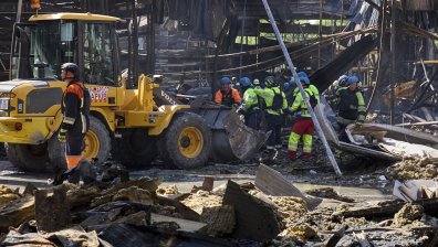 Трагедията в Харков: Кадри с дрон разкриха мащаба на разрушенията