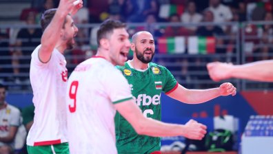 България отвя Иран с 3:0 в Лигата на нациите