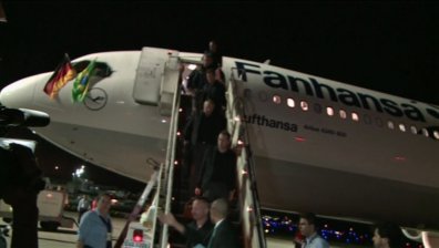 И Бундестимът вече е в Бразилия