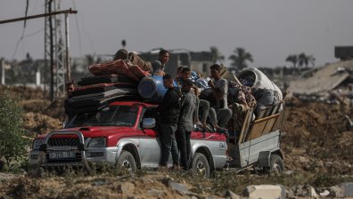 110 000 души са избягали от Рафах от началото на войната в Газа