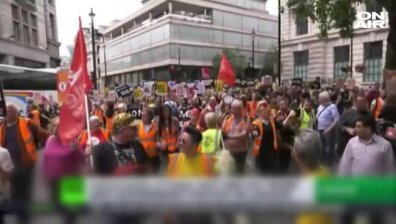 В Лондон се състоя антиправителствен протест 