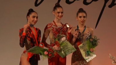 Гимнастичката Катрин Тасева със сребро в многобоя на турнира в Киев
