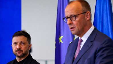 Володимир Зеленски разговаря с Фридрих Мерц: Украйна не се страхува от срещи