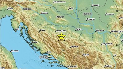 Земетресение с магнитуд 4,3 разклати Босна и Херцеговина