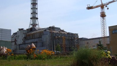 Срути се част от покрив на АЕЦ "Чернобил"