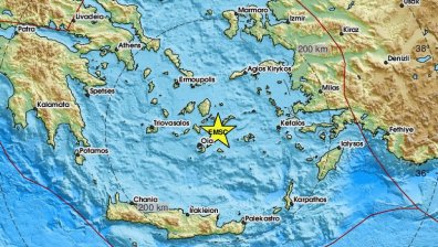Поредно силно земетресение от 5 по Рихтер разклати Додеканезите