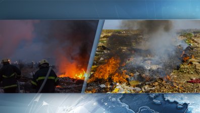 Нов пожар край Реброво и Владо Тричков: Горят дървета и треви