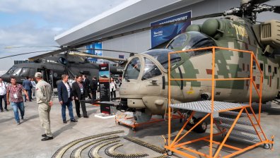 Русия произвежда ударно военни хеликоптери Mи-8 и "Aнcaт"