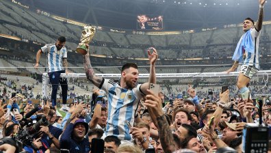 Бурни празненства в Аржентина, Меси усещал, че Господ ще му даде титлата