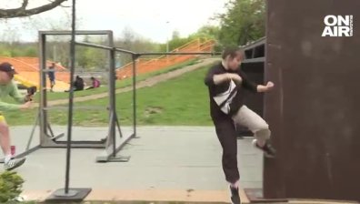 "Стрийт културата обединява": Младежи създават най-големия паркур парк на Балканите у нас